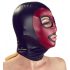 Bad Kitty - Shiny Suck Mask - Black-Red (S-L) 