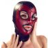 Bad Kitty - Shiny Suck Mask - Black-Red (S-L) 