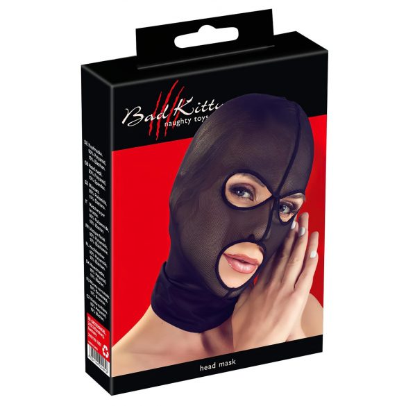 Black Mesh Sucking Mask 