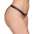 Bad Kitty - Chain and Ring Women's Panties (Black) 