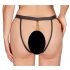 Bad Kitty - Chain and Ring Women's Panties (Black) 