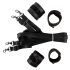 Vegan Fetish - Bed Restraint Set (Black) 