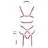 Bad Kitty - Full Body Harness (Red)