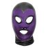 Bad Kitty - shiny suction mask (purple-black) 