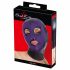 Bad Kitty - shiny suction mask (purple-black) 