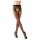 Cottelli - Double Effect Open-Back Stockings (Black)