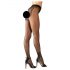 Cottelli - Double Effect Open-Back Stockings (Black)