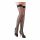 Cottelli - Dense Fishnet Thigh Highs (Black)  - M