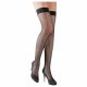 Cottelli - Dense Fishnet Thigh Highs (Black)  - L