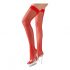 Cottelli - Dense Fishnet Thigh-Highs (Red) 