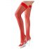 Cottelli - Dense Fishnet Thigh-Highs (Red) 