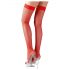 Cottelli - Dense Fishnet Thigh-Highs (Red) 