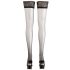 Cottelli - Satin Thigh Highs (Black) 