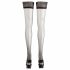 Cottelli - Satin Thigh Highs (Black) 