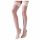 Cottelli - Satin Thigh-Highs (White) - 2/M