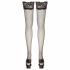 Cottelli - Thigh High Stockings with 11cm Lace (Black) 