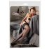 Cottelli - Thigh High Stockings with 15cm Lace Trim (Black) 