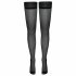 Cottelli - Small Polka Dot Thigh Highs (Black)  - 3