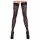 Cottelli Legwear - Black Leopard Print Thigh-Highs