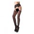 Cottelli - Decorative Fishnet Stockings (Black) 