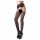 Cottelli - Decorative Fishnet Stockings (Black)  - L/XL