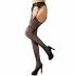 Cottelli - Patterned Fishnet Stockings (Black) 