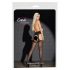 Cottelli - Lace Waist Fishnet Stockings (Black) 