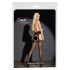 Cottelli - Lace Waist Fishnet Stockings (Black)  - 5