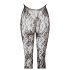 NO:XQSE - Lace Jumpsuit with Pearl Embellishment 