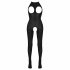 NO:XQSE - Open Halterneck Bodysuit - Black (S-L) 