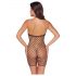 Cottelli - Black Mesh Open-Body Lingerie (S-L)