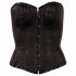 Cottelli - Embroidered Party Corset (Black) 