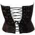 Cottelli - Embroidered Party Corset (Black)  - XL