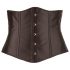 Cottelli Plus Size - Satin Corset (Black) 