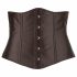 Cottelli Plus Size - Satin Corset (Black) 