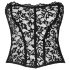 Black Lace Corset  - M