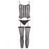 NO:XQSE - Sheer Striped Set (S-L) 