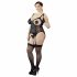 Cottelli Plus Size - Adjustable Garter Top (Black) 