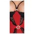 Cottelli - Lace Insert Bustier Set (Red)