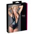 Cottelli - Shiny Mesh Bodysuit (Black) 