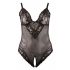 Cottelli Plus Size - Lace Bodysuit (Black)  - XXL