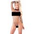 NO:XQSE - Long-Sleeve Mesh Bodysuit - Black (S-L) 