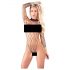 NO:XQSE - Long-Sleeve Mesh Bodysuit - Black (S-L) 