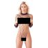 NO:XQSE - Long-Sleeve Mesh Bodysuit - Black (S-L) 