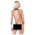 NO:XQSE - Long-Sleeve Mesh Bodysuit - Black (S-L) 