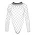 NO:XQSE - Long-Sleeve Mesh Bodysuit - Black (S-L) 