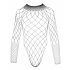 NO:XQSE - Long-Sleeve Mesh Bodysuit - Black (S-L) 