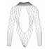 NO:XQSE - Long-Sleeve Mesh Bodysuit - Black (S-L) 