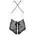 Obsessive Fiorenta - beaded, open lace body (black)