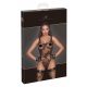 Noir - Transparent Floral Bodysuit (Black)